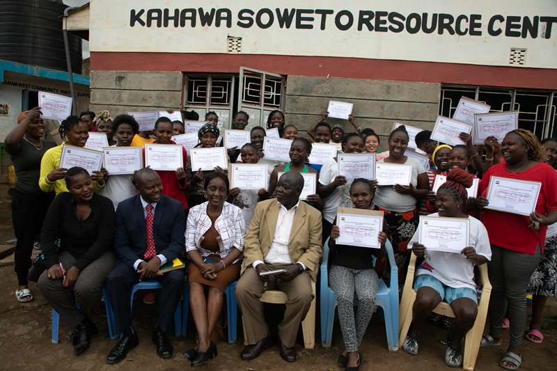 KISIP awards certificates to city youth equipped with Digital Public Works Skills